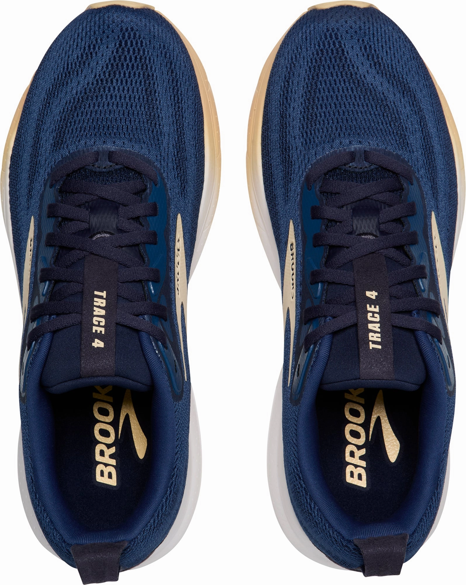 Secure Design Brooks Trace 4 Womens Running Shoes - Blue