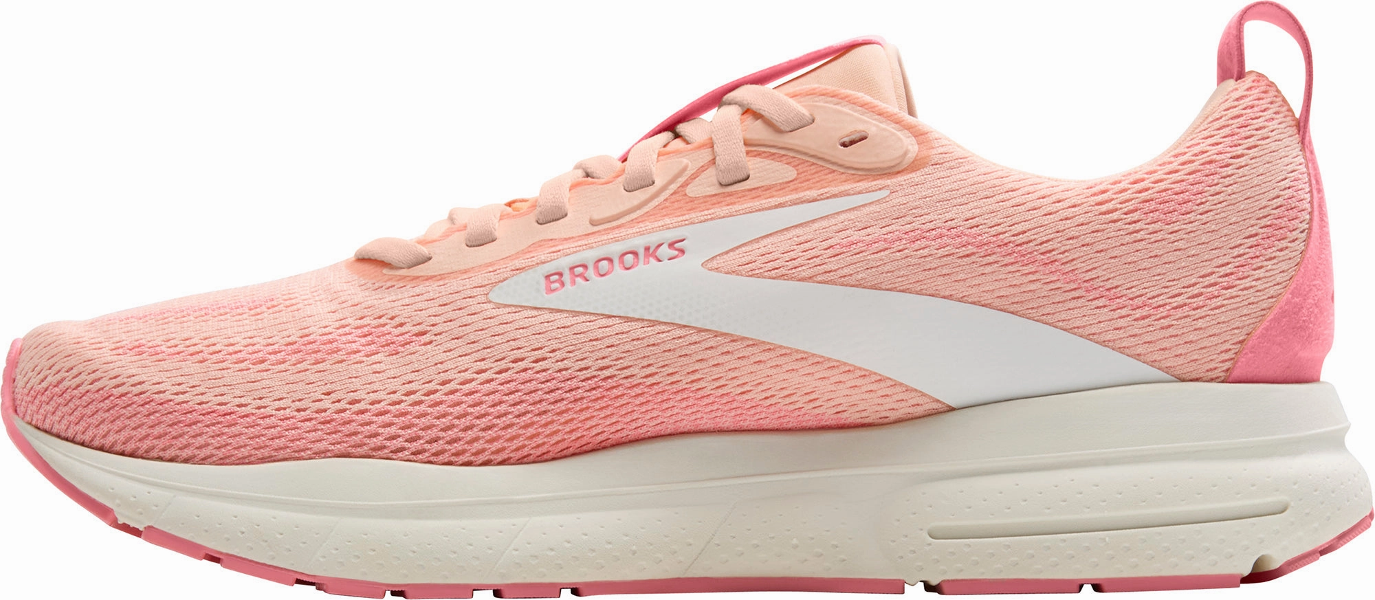 Ultra Cushioned Collar Easy Movement Brooks Trace 4 Womens Running Shoes - Pink