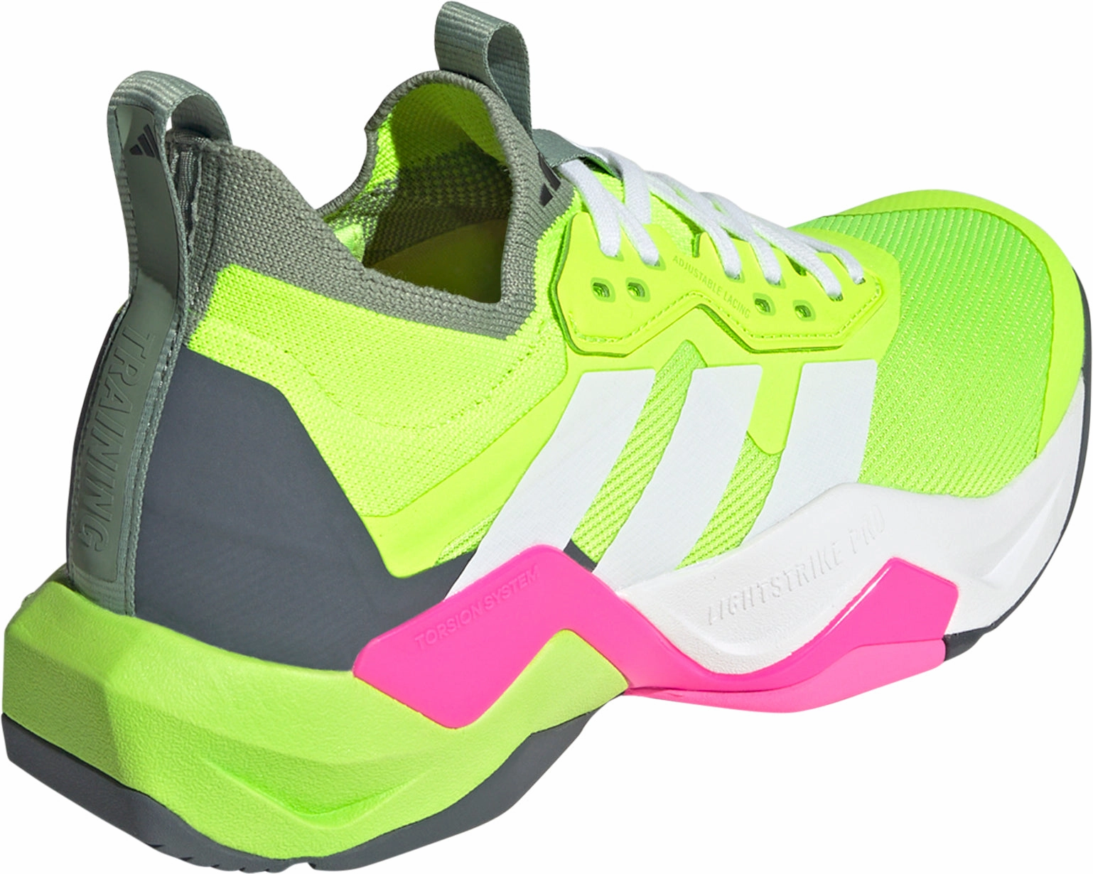 adidas RapidMove ADV 2 Mens HIIT Training Shoes - Yellow Ankle Lock Technology Low Cut Design