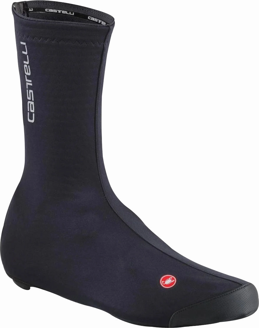 Quick Fit Trendy Sole Castelli Espresso 2 Cycling Shoe Covers - Black
