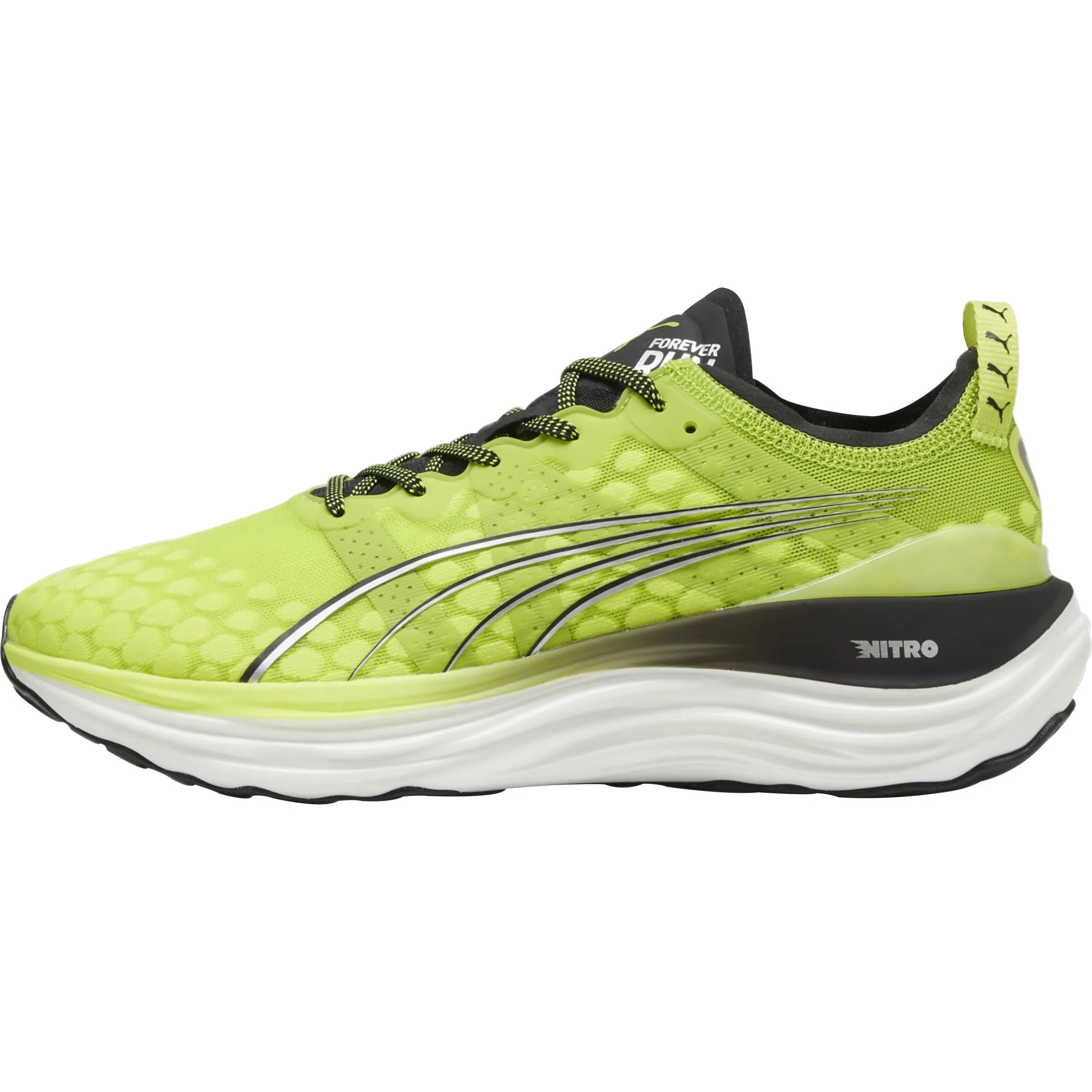 Hypoallergenic Lining Stable Path Puma ForeverRun Nitro Mens Running Shoes - Yellow