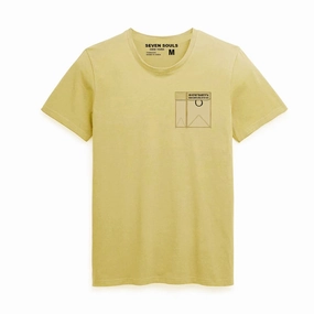 Rayon blend Seven Souls Italian Front Pocket Style T shirt