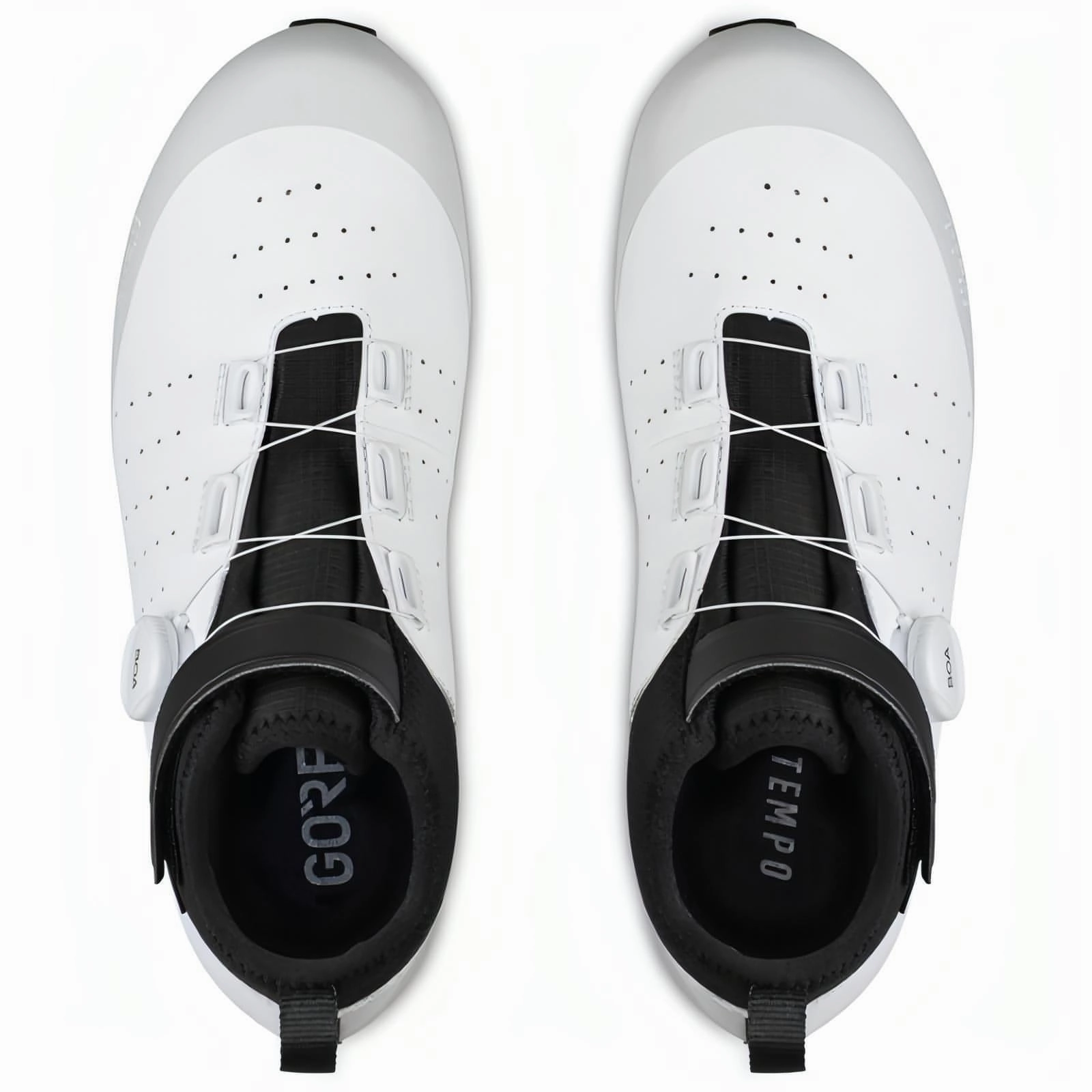 Lean Form Fizik Tempo Artica R5 GORE-TEX Winter Road Cycling Boots - White