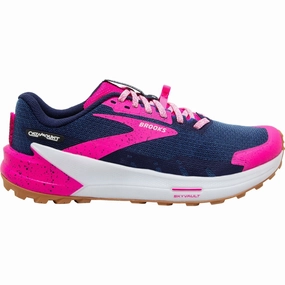 Casual Day Sustainable Production Methods Brooks Catamount 2 Womens Trail Running Shoes - Navy