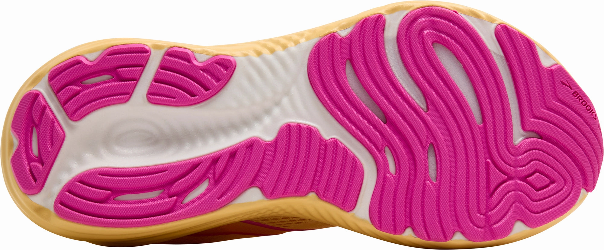 Brooks Glycerin 22 Womens Running Shoes - Orange Moisture Wicking Liner