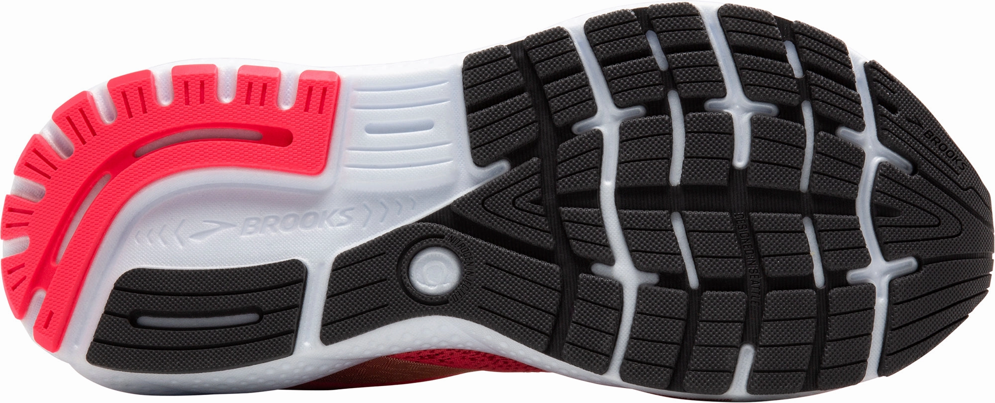 Brooks Ghost 16 Womens Running Shoes - Pink indoor activity Hyper Elastic Platform