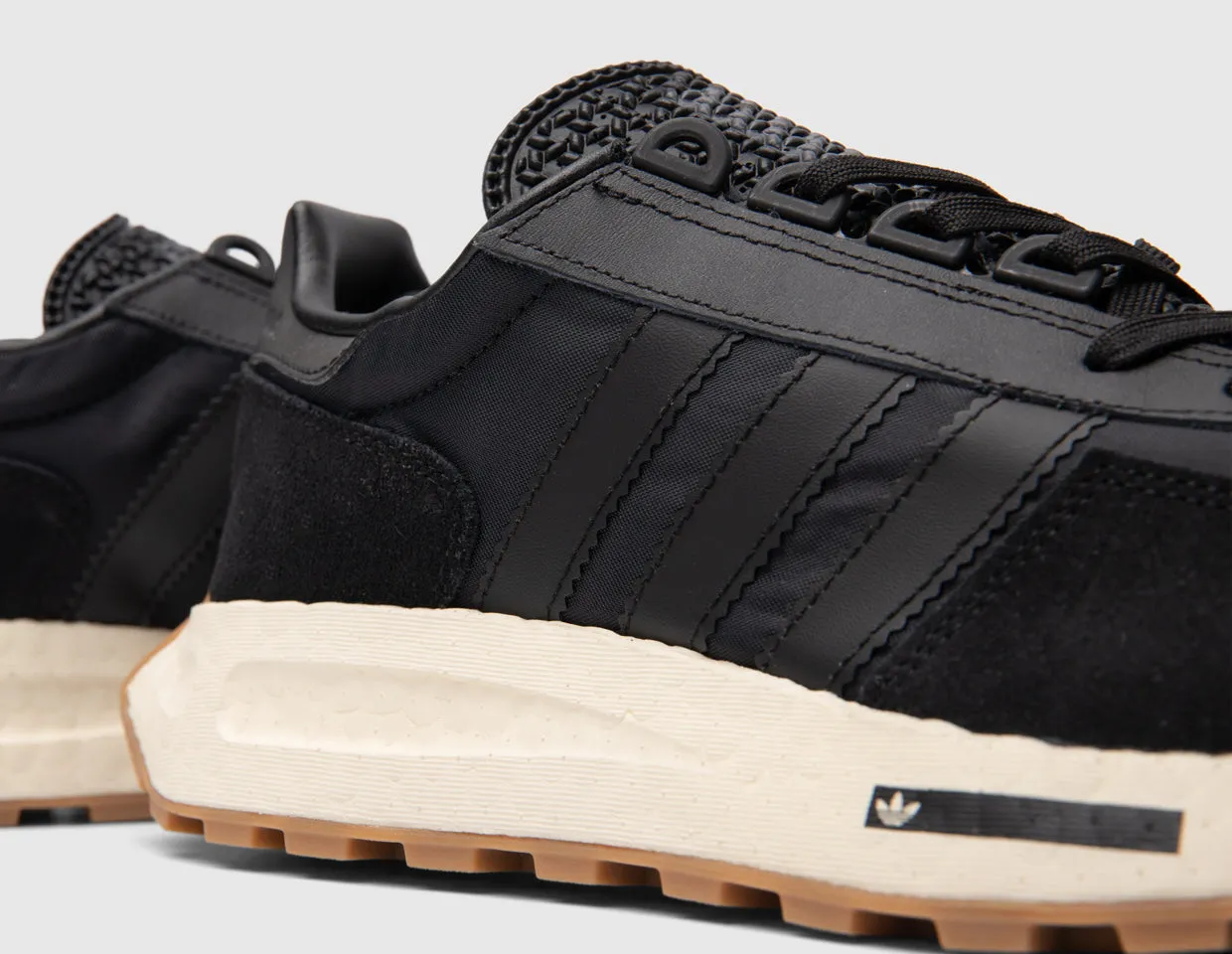 adidas Originals Retropy E5 Core Black / Core Black - Grey fringe - decorated running option heavy - duty shoes