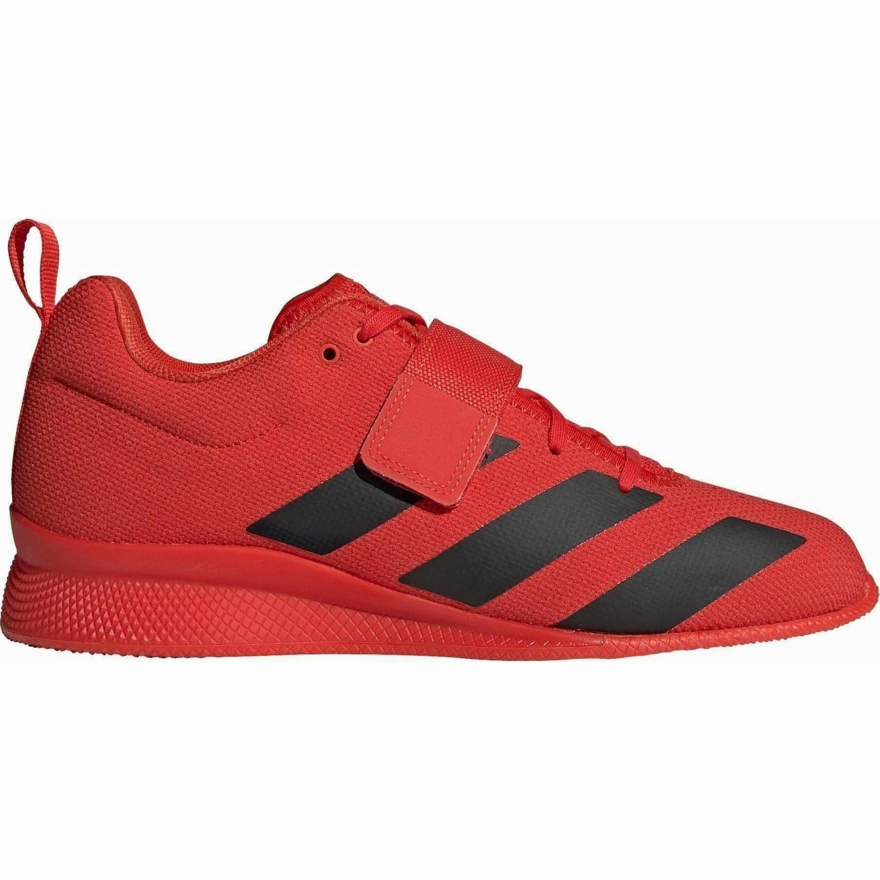 adidas Adipower 2 Weightlifting Shoes - Red Dual Material