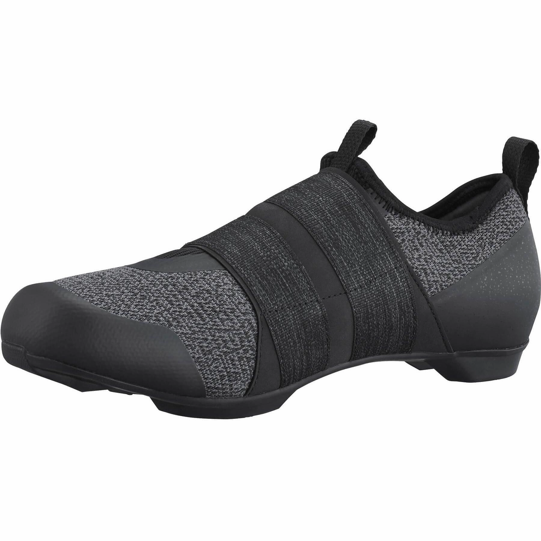 Shimano IC501 Indoor / Spinning Unisex Cycling Shoes - Black Noise Reducing Shock   Absorbing