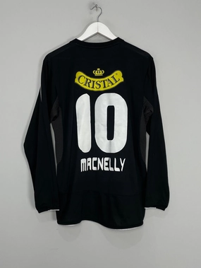 2006/07 COLO COLO MACNELLY #10 L/S AWAY SHIRT (L) UMBRO Quick Release Hem