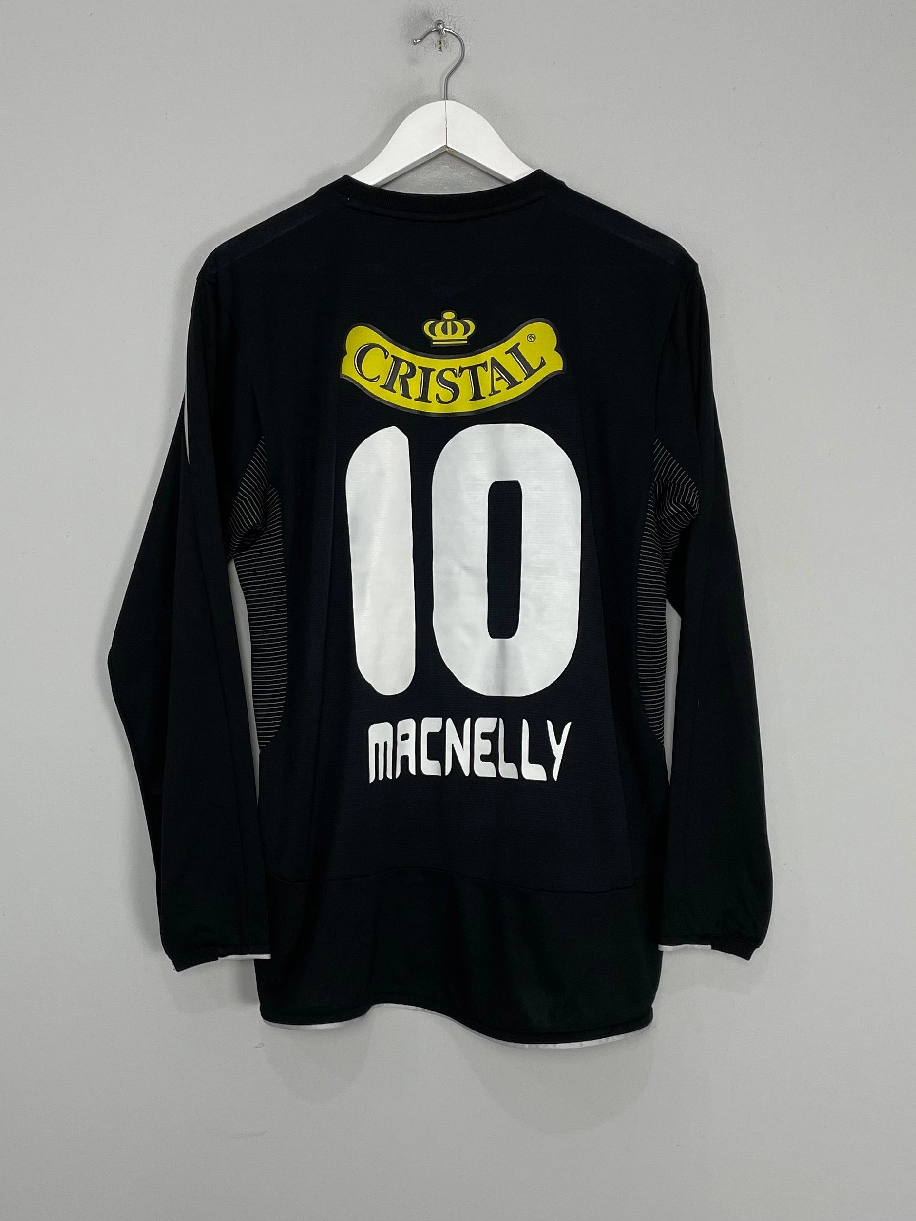 2006/07 COLO COLO MACNELLY #10 L/S AWAY SHIRT (L) UMBRO Quick Release Hem