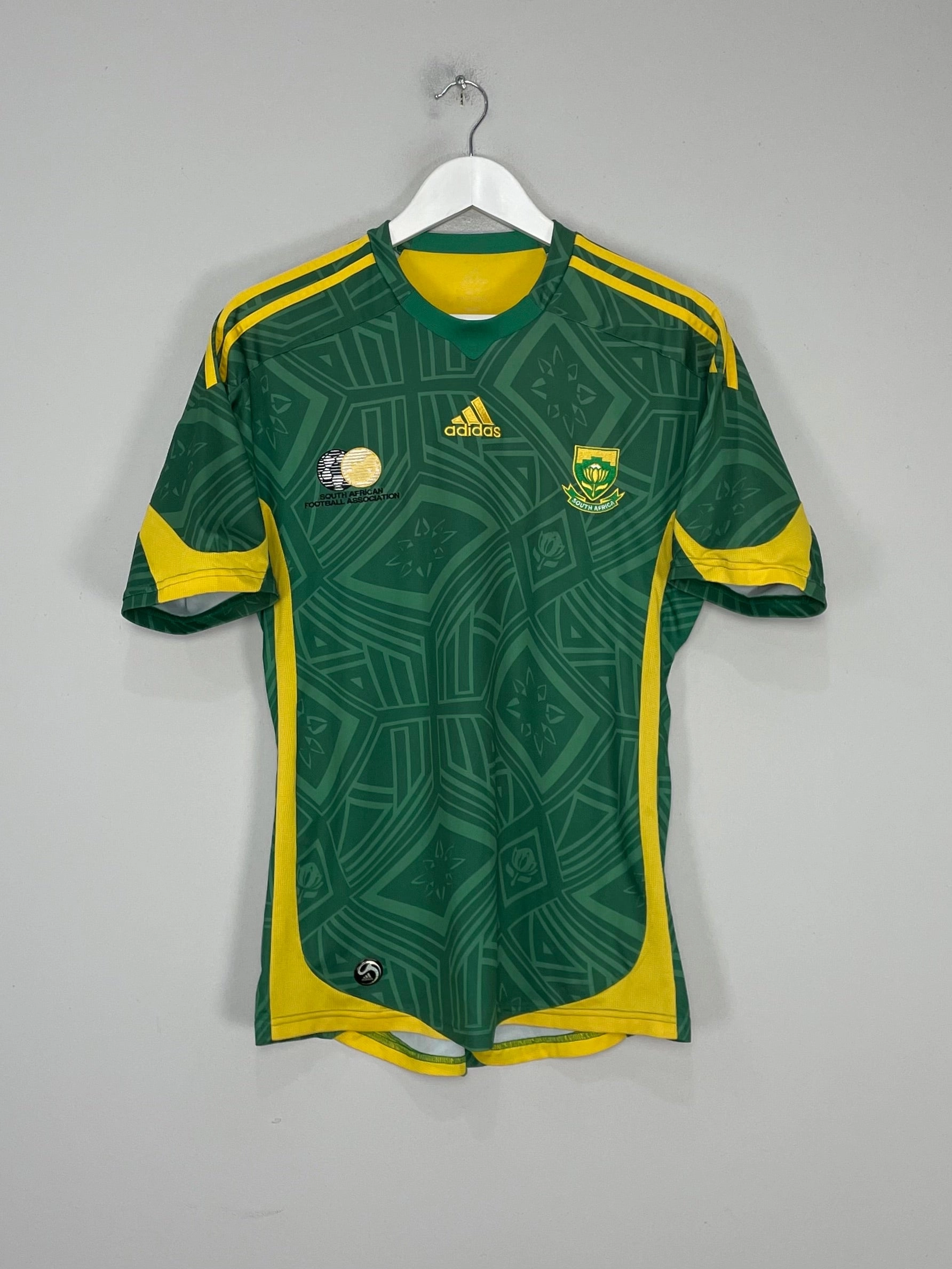 2008/09 SOUTH AFRICA AWAY SHIRT (S) ADIDAS Easy Movement Quick Release Fastening