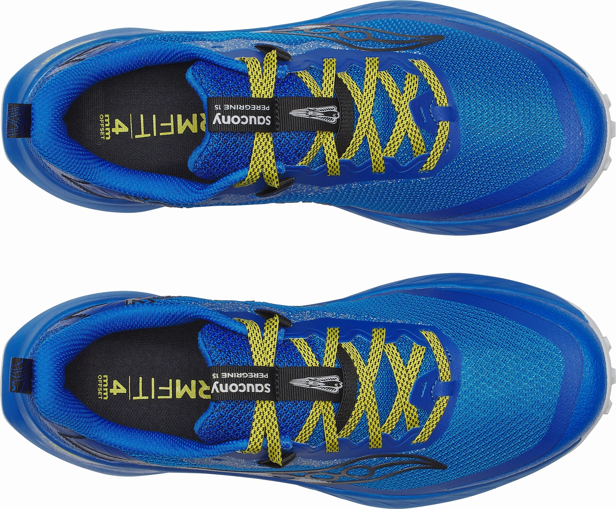 Saucony Peregrine 15 Mens Trail Running Shoes - Blue Urban Training No Limits