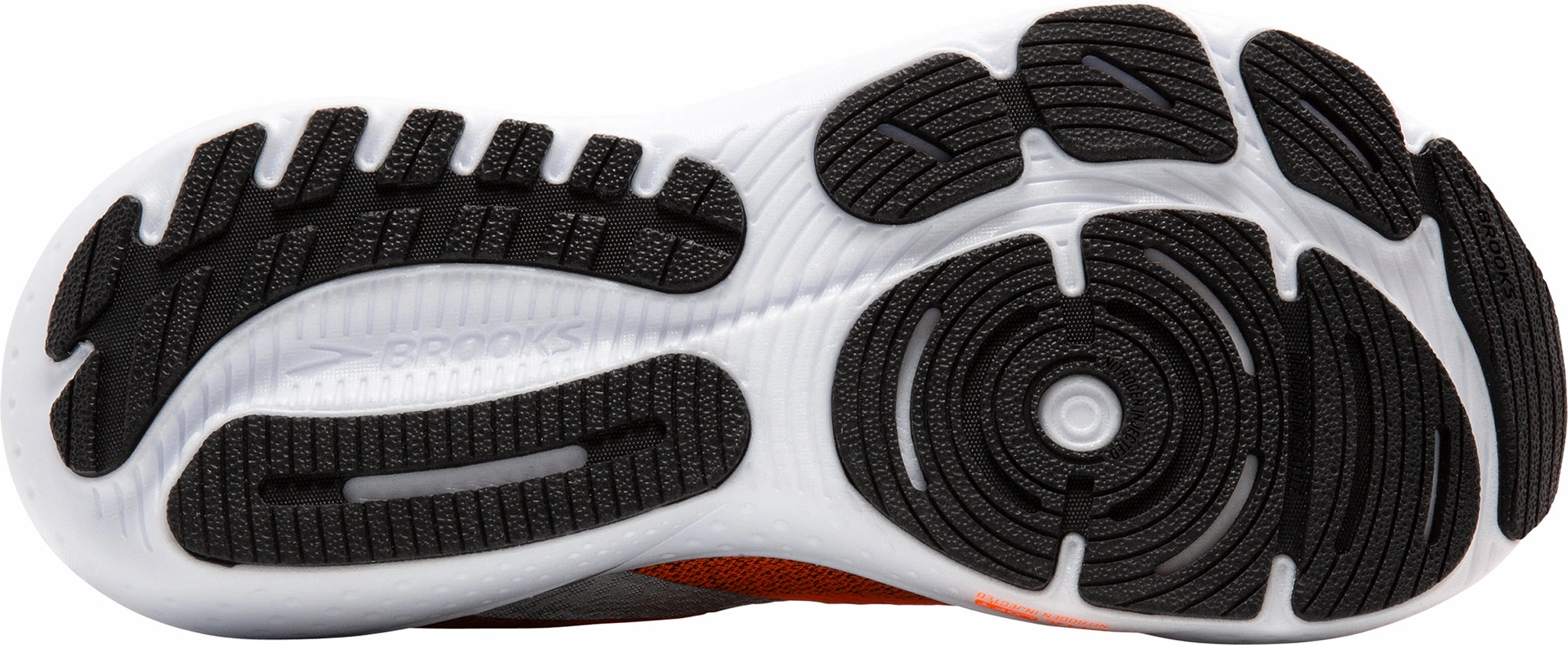 Brooks Glycerin 21 Womens Running Shoes - Orange Abrasion Resistant Outsole