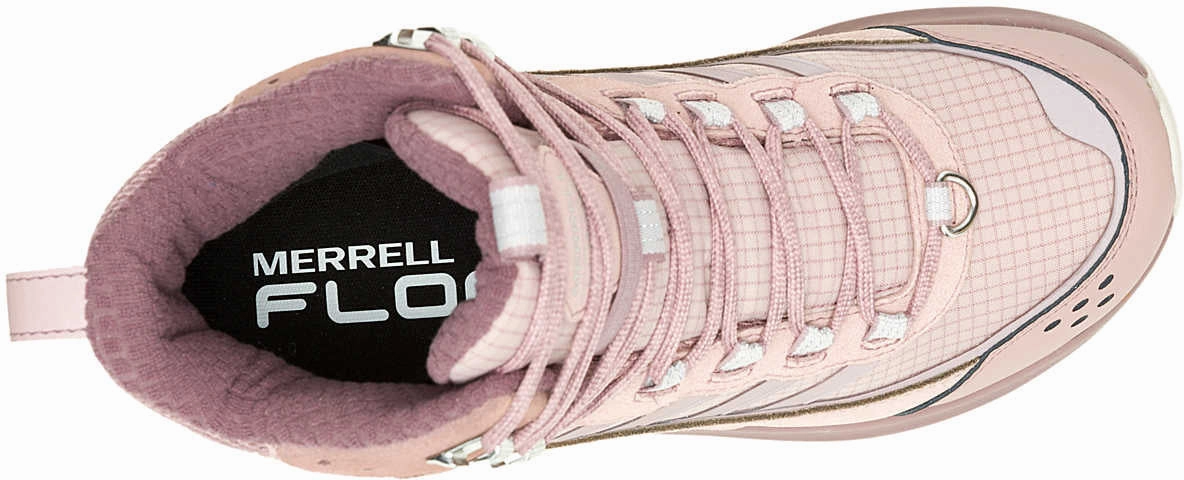 Merrell Moab Speed 2 Thermo Mid Waterproof Womens Walking Boots - Pink Rock Climbing Boots