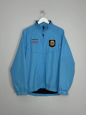 Seam Free Engineering Lightweight Thermal Fabric 1999/00 ARGENTINA TRACK JACKET (M) REEBOK