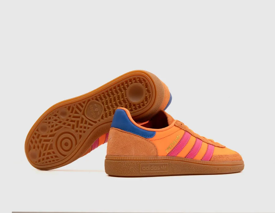 foot strength Open Toe Design adidas Originals Women's Handball Spezial Solar Orange / Lucid Pink - Gum