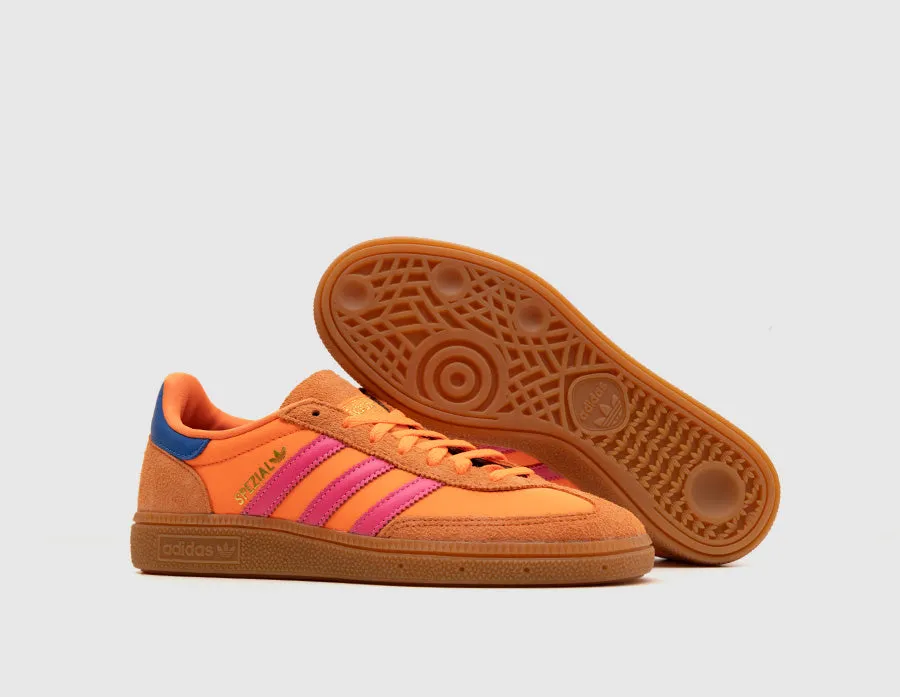 double - strap shoes adidas Originals Women's Handball Spezial Solar Orange / Lucid Pink - Gum