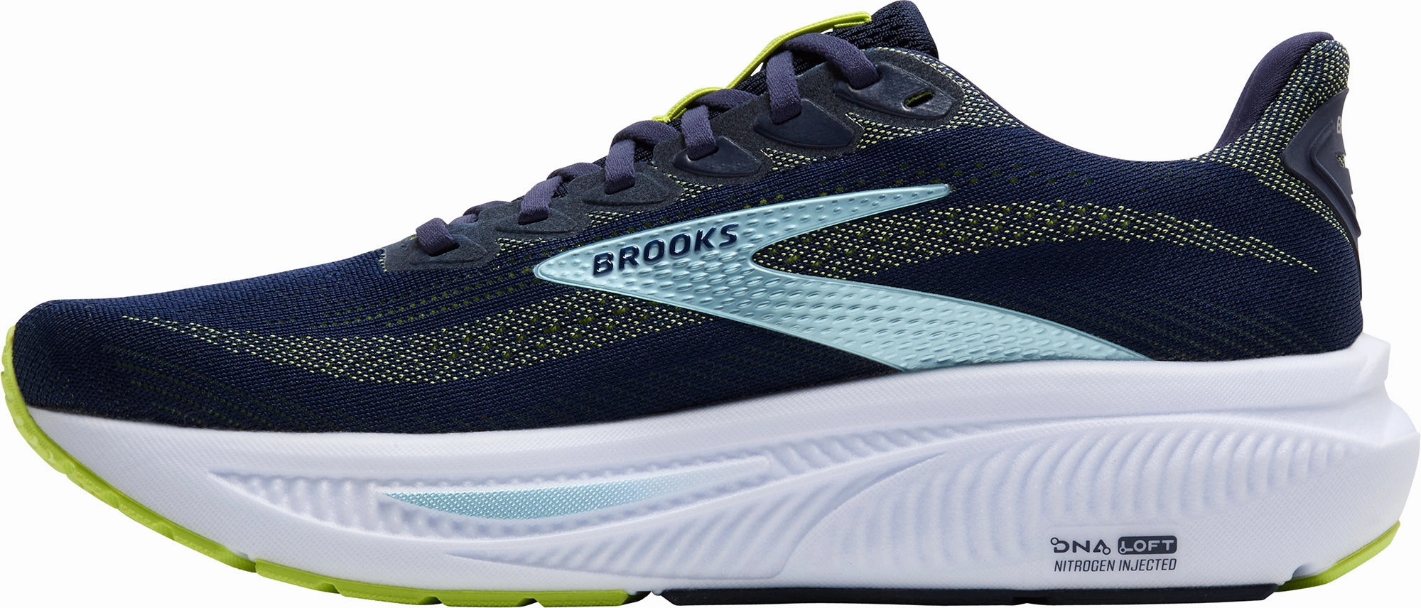 Sneaker Retailers Brooks Ghost 17 WIDE FIT (2E) Mens Running Shoes - Blue