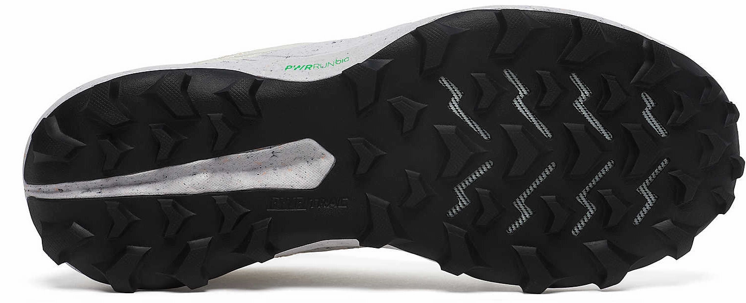 Every Terrain Gel Infused Layer Saucony Peregrine RFG Womens Trail Running Shoes - White