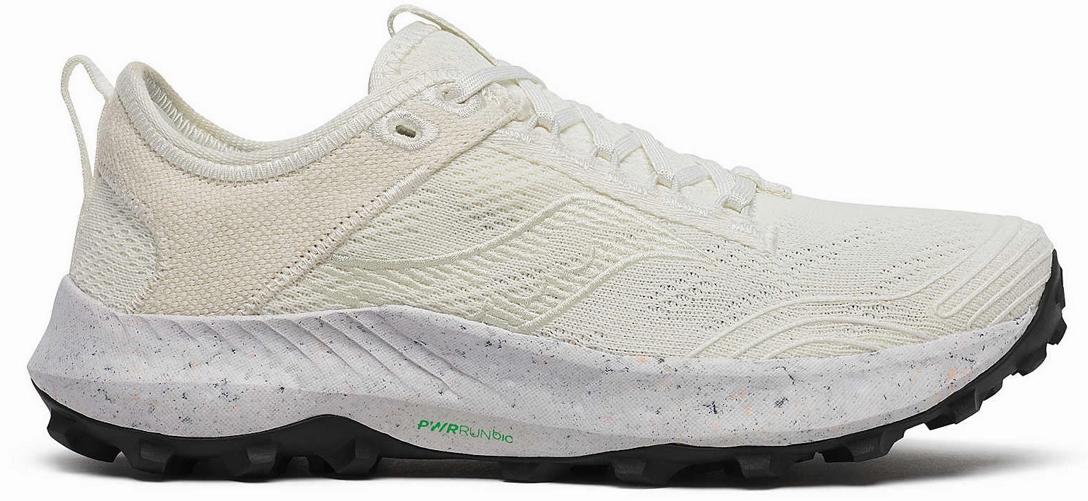 Saucony Peregrine RFG Womens Trail Running Shoes - White Versatile Look Casual Favorite