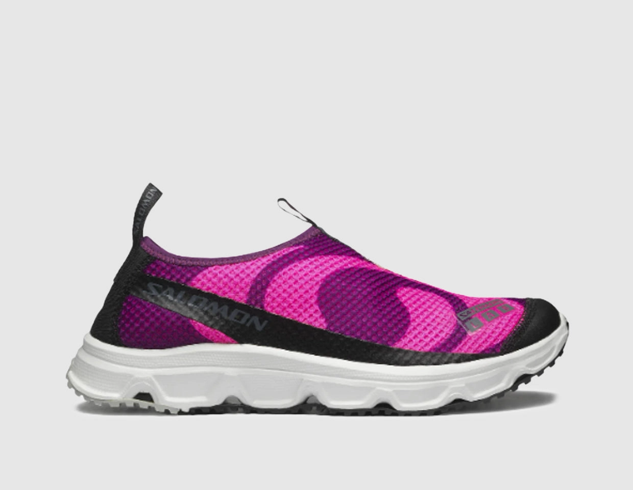 Salomon RX Moc 3.0 Seasonal Plum Caspia / Knockout Pink - Black Minimalist Thong Style