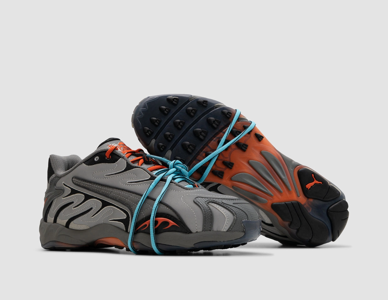 PUMA x A$AP ROCKY Inhale Reflective Team Silver / Flat Medium Grey Street Movement