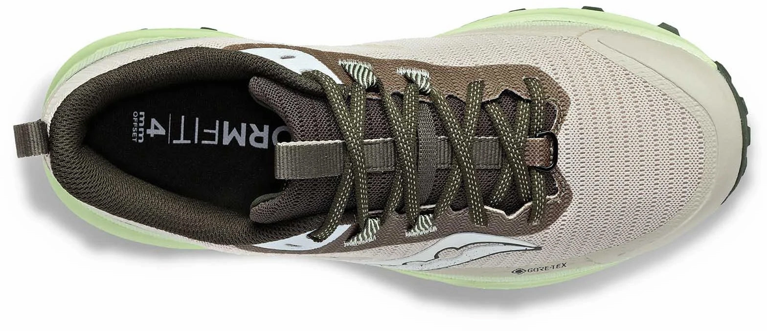 Exercise Daily Saucony Peregrine 13 GORE-TEX Mens Trail Running Shoes - Brown