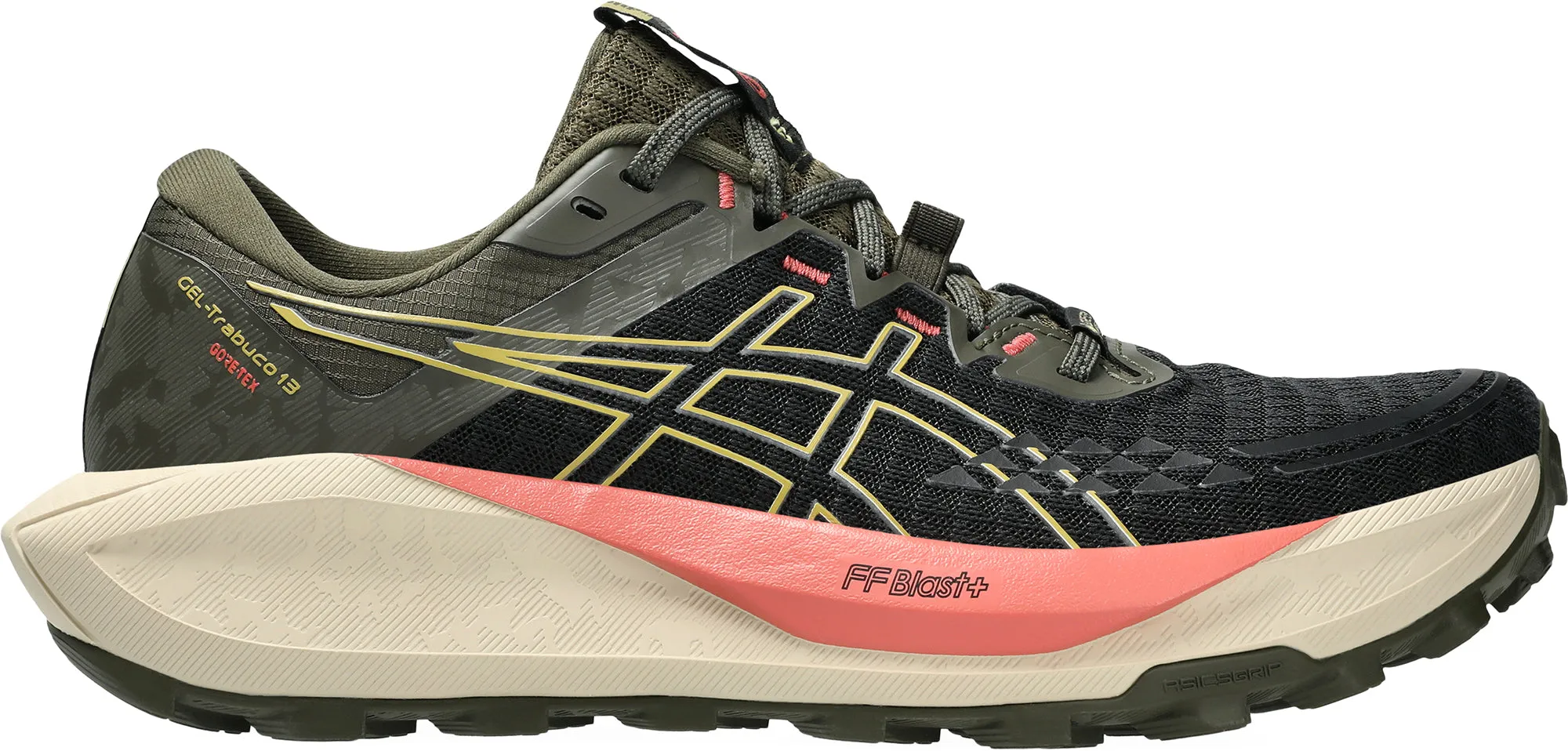 Street Power Asics Gel Trabuco 13 GORE-TEX Womens Trail Running Shoes - Black