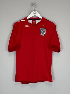 2006/08 ENGLAND AWAY SHIRT (XL.WOMENS) UMBRO Zip Up Layered Insulation System