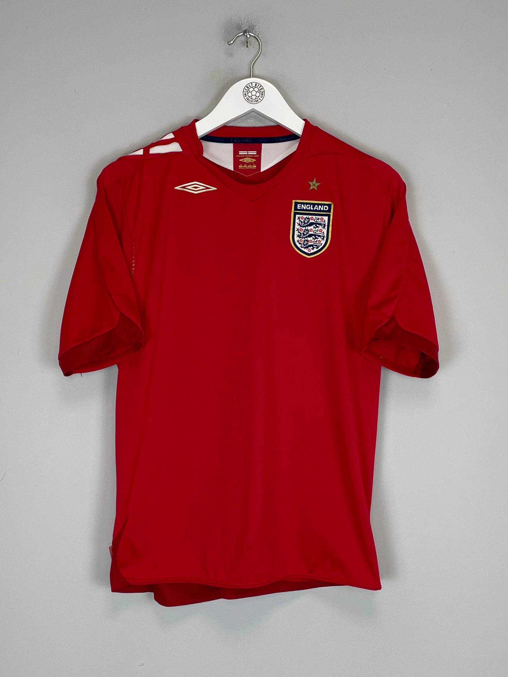 2006/08 ENGLAND AWAY SHIRT (XL.WOMENS) UMBRO Zip Up Layered Insulation System