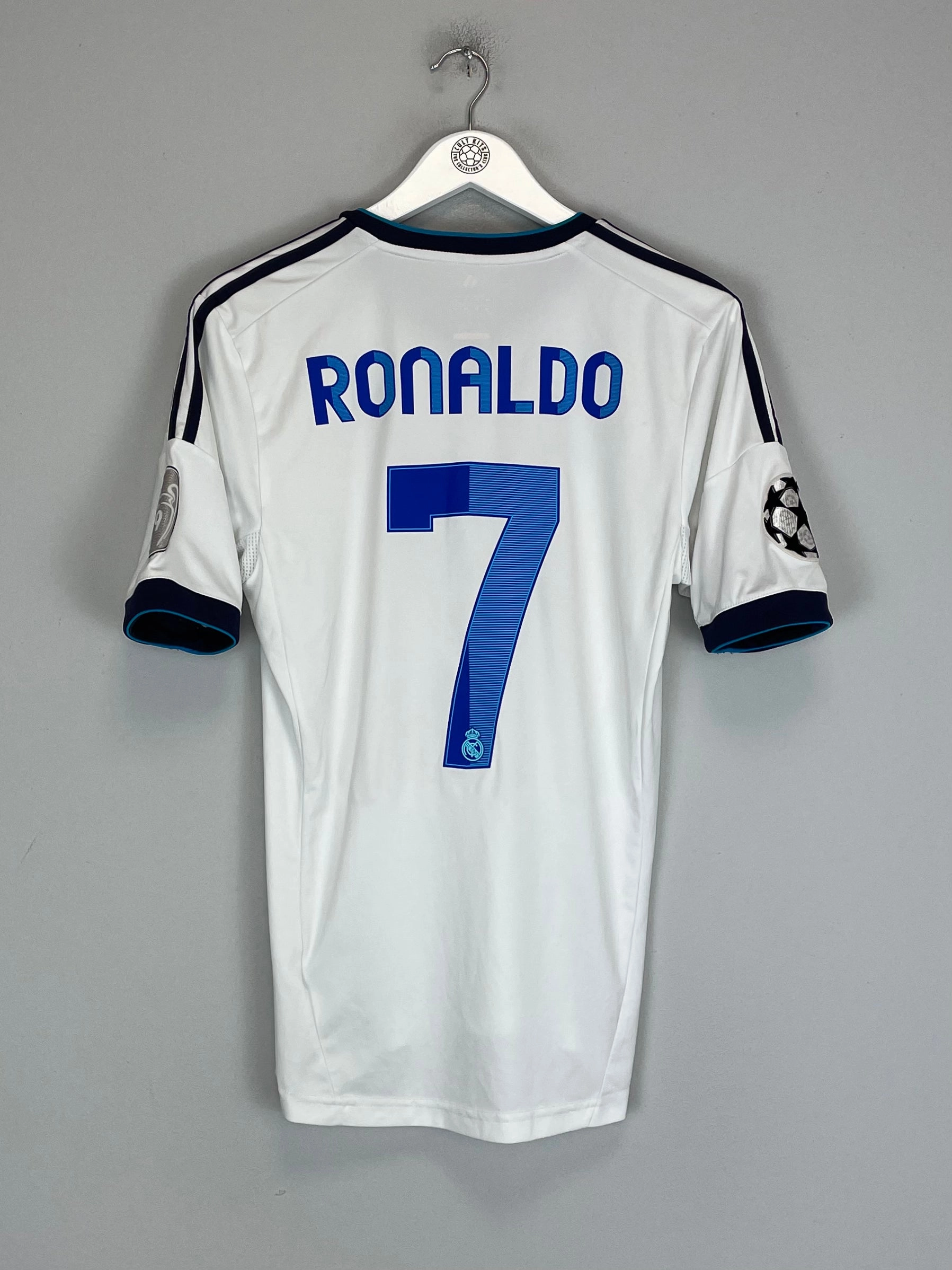 Enhanced Air Circulation 2012/13 REAL MADRID RONALDO #7 C/L HOME SHIRT (S) ADIDAS