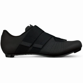 Ergonomic Design Fizik R5 Tempo PowerStrap Mens Road Cycling Shoes - Black