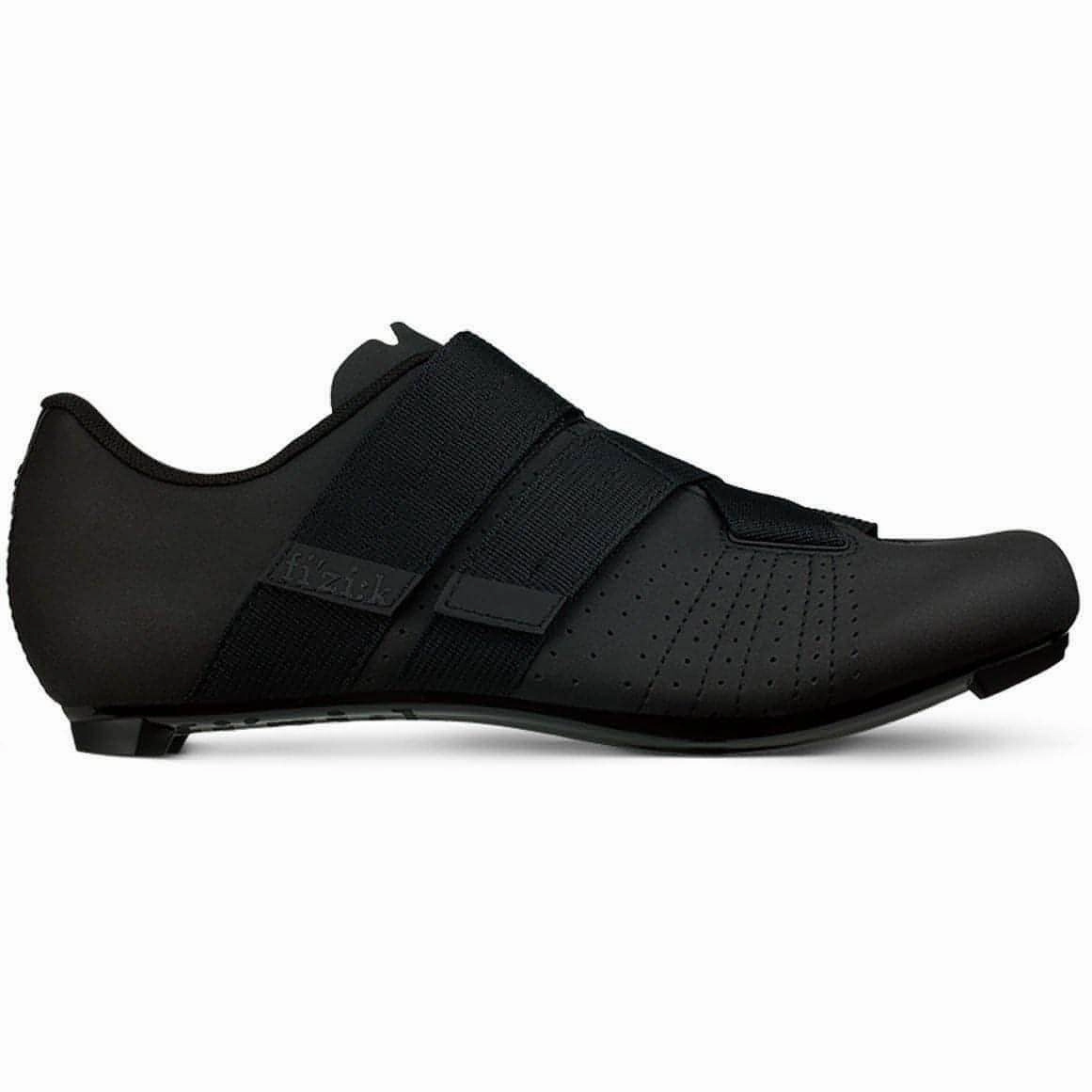 Ergonomic Design Fizik R5 Tempo PowerStrap Mens Road Cycling Shoes - Black