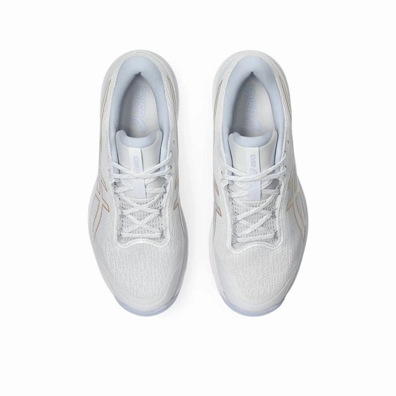 Comfortable Elastic Straps Impact Resistant Construction ASICS GEL-Netburner Academy 10 Womens Netball Shoes