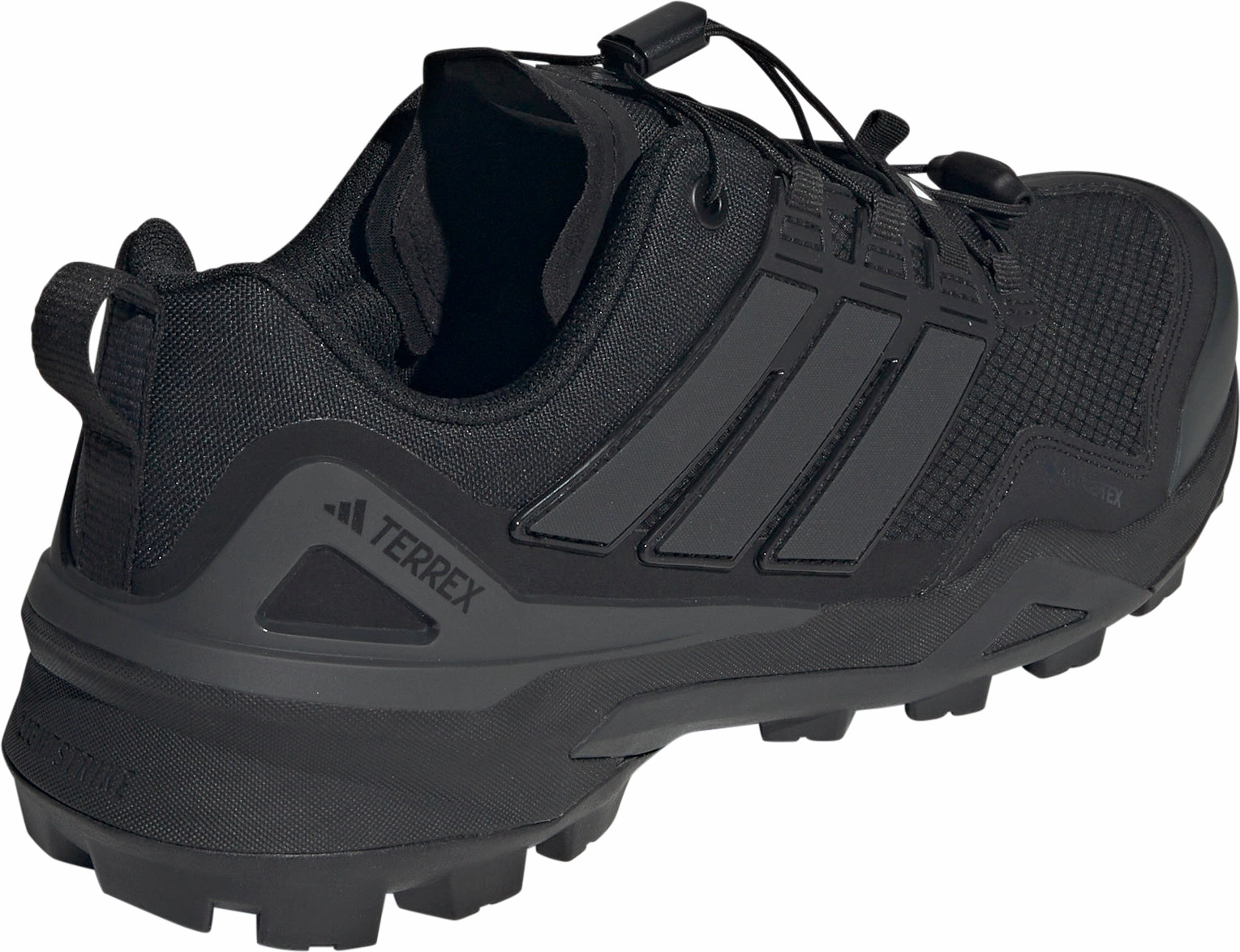 Soft Interior Stone Ground adidas Terrex Skychaser GORE-TEX Mens Walking Shoes - Black