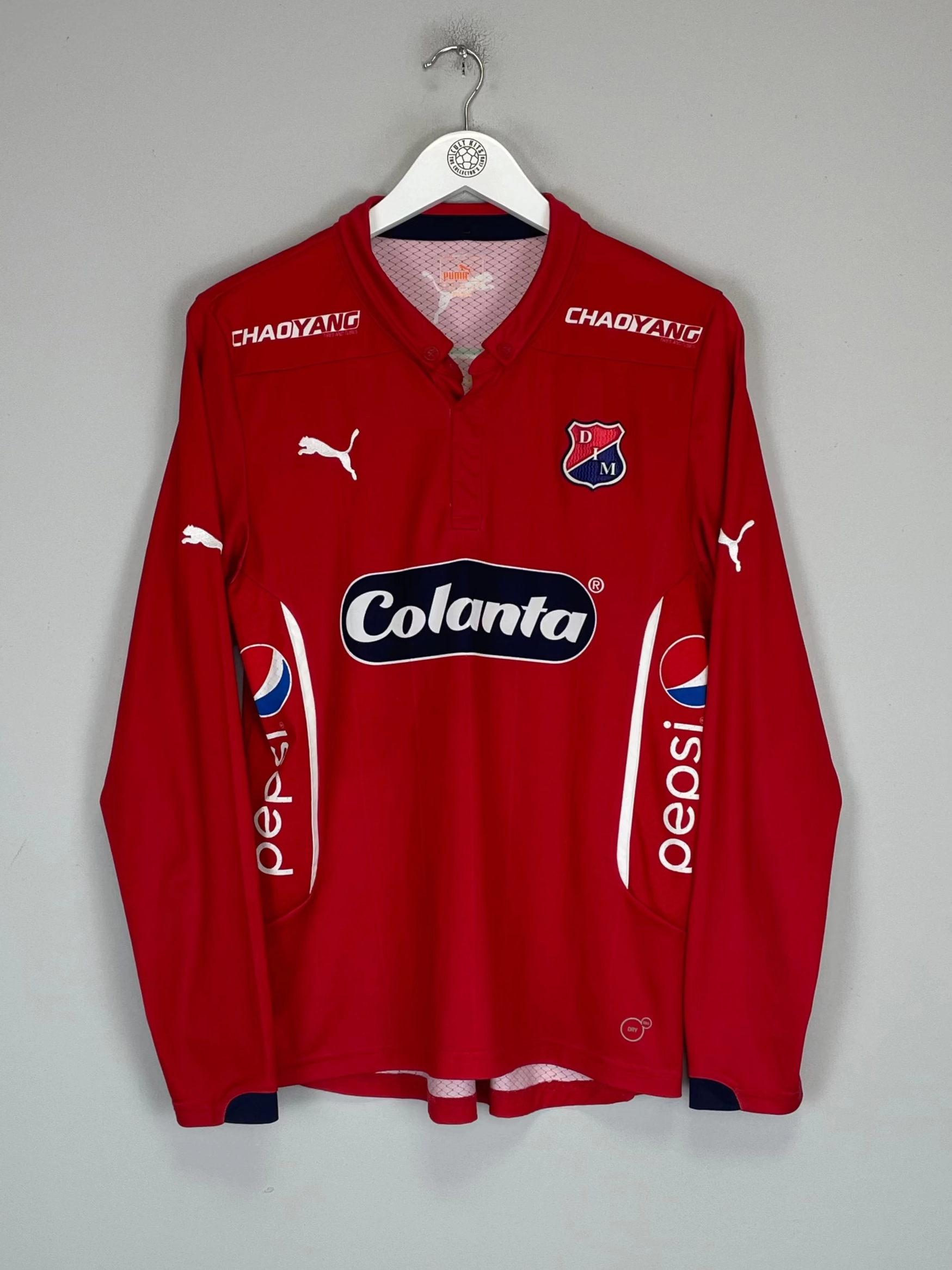 2015 INDEPENDIENTE DE MEDELLIN L/S THIRD SHIRT (M) PUMA Bold Trim