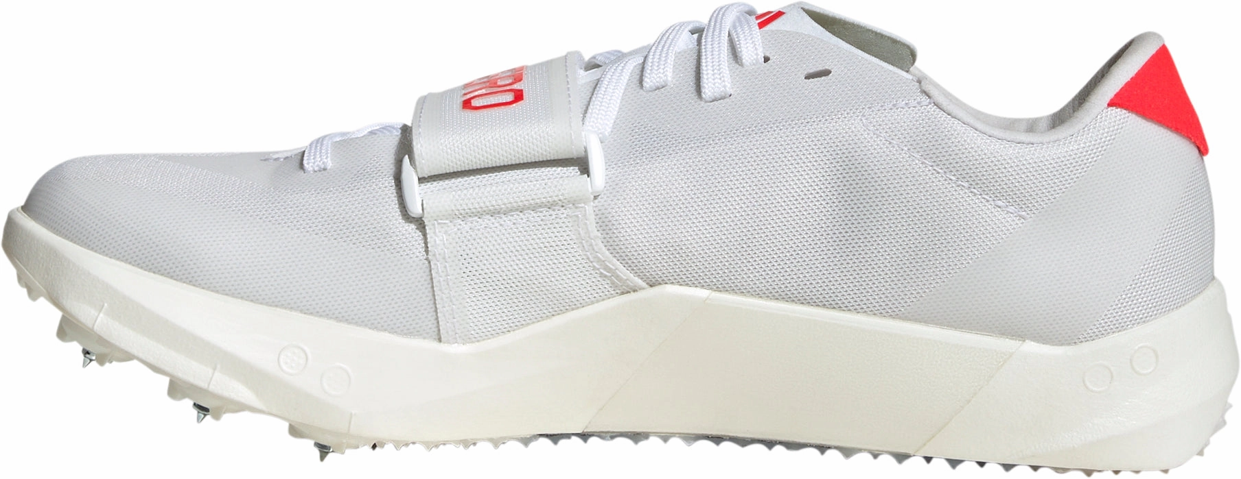 adidas Adizero Triple Jump / Pole Vault Field Event Spikes - White All Surface Traction Sports equipment