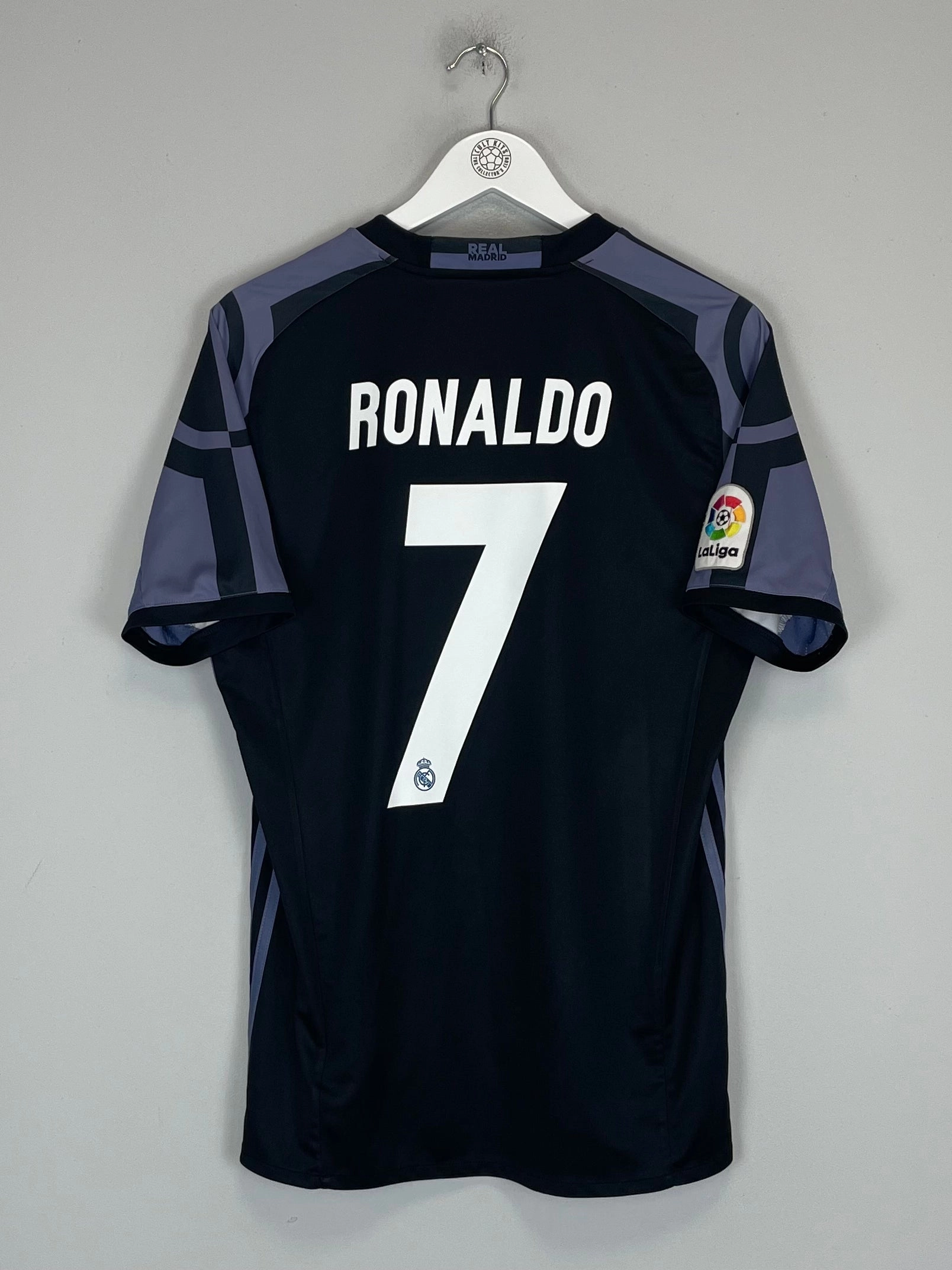 2016/17 REAL MADRID RONALDO #7 THIRD SHIRT (M) ADIDAS anti static coating