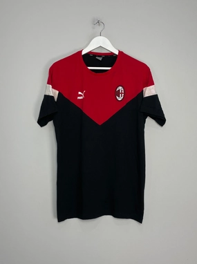 2019/20 AC MILAN PUMA ICONIC T-SHIRT (L) Crisp Look Low Bulk Construction