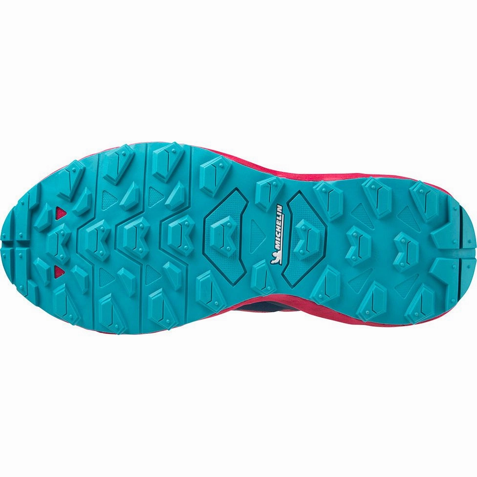 Mizuno Wave Daichi 7 Womens Trail Running Shoes - Red Woven Upper