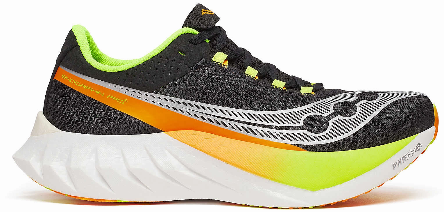 Saucony Endorphin Pro 4 Mens Running Shoes - Black Recycled Outsole Material