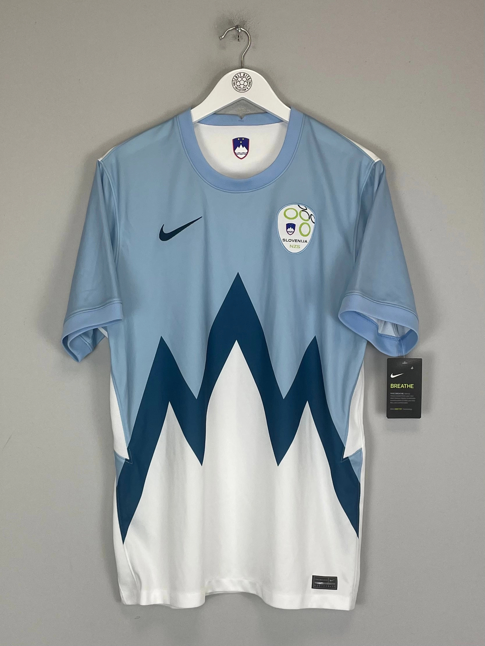 Eco Friendly Fibers Aerobic Performance Fit 2020/21 SLOVENIA HOME SHIRT *BNWT* HOME SHIRT (L) NIKE