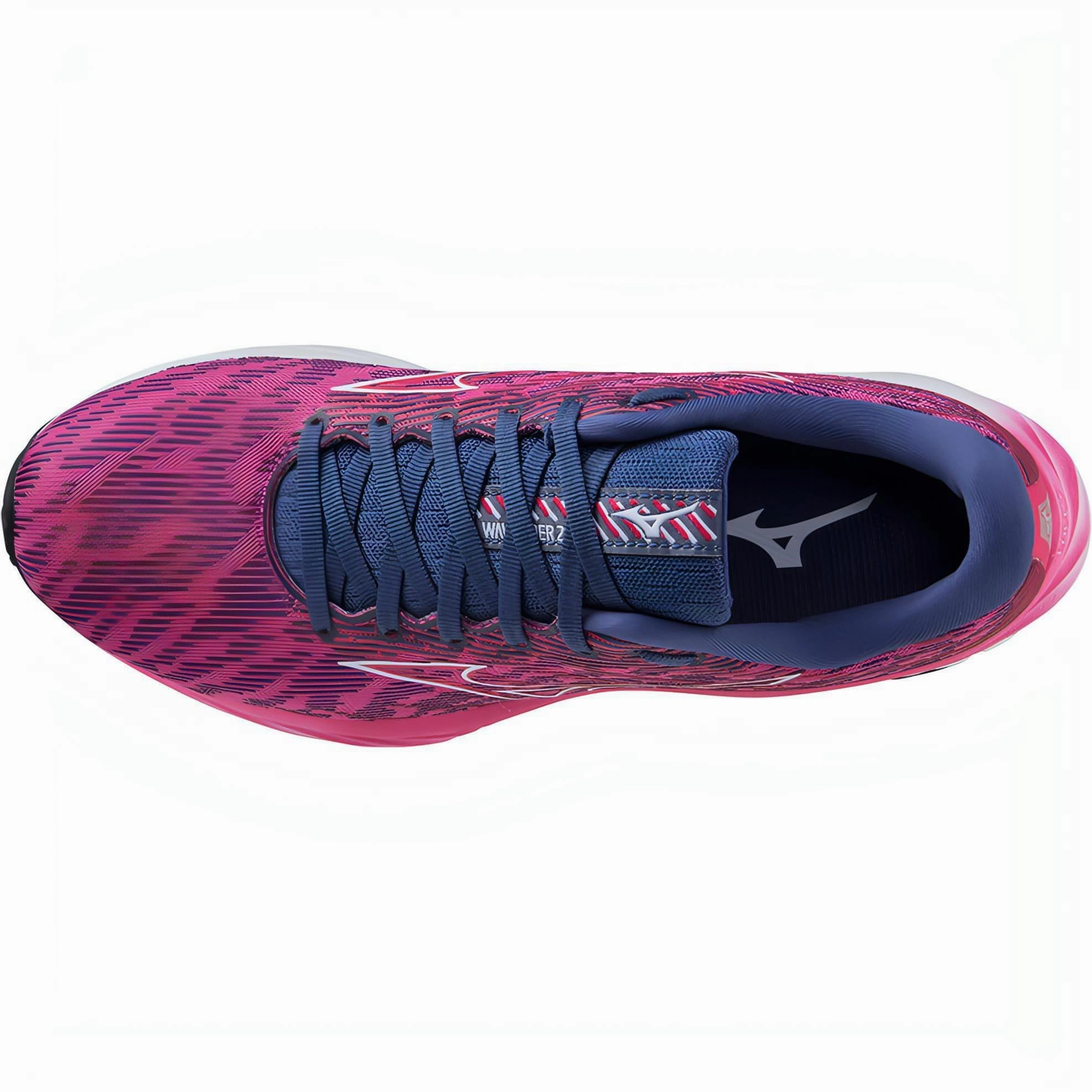 Mizuno Wave Rider 26 Womens Running Shoes - Pink Rubber Traction Grip