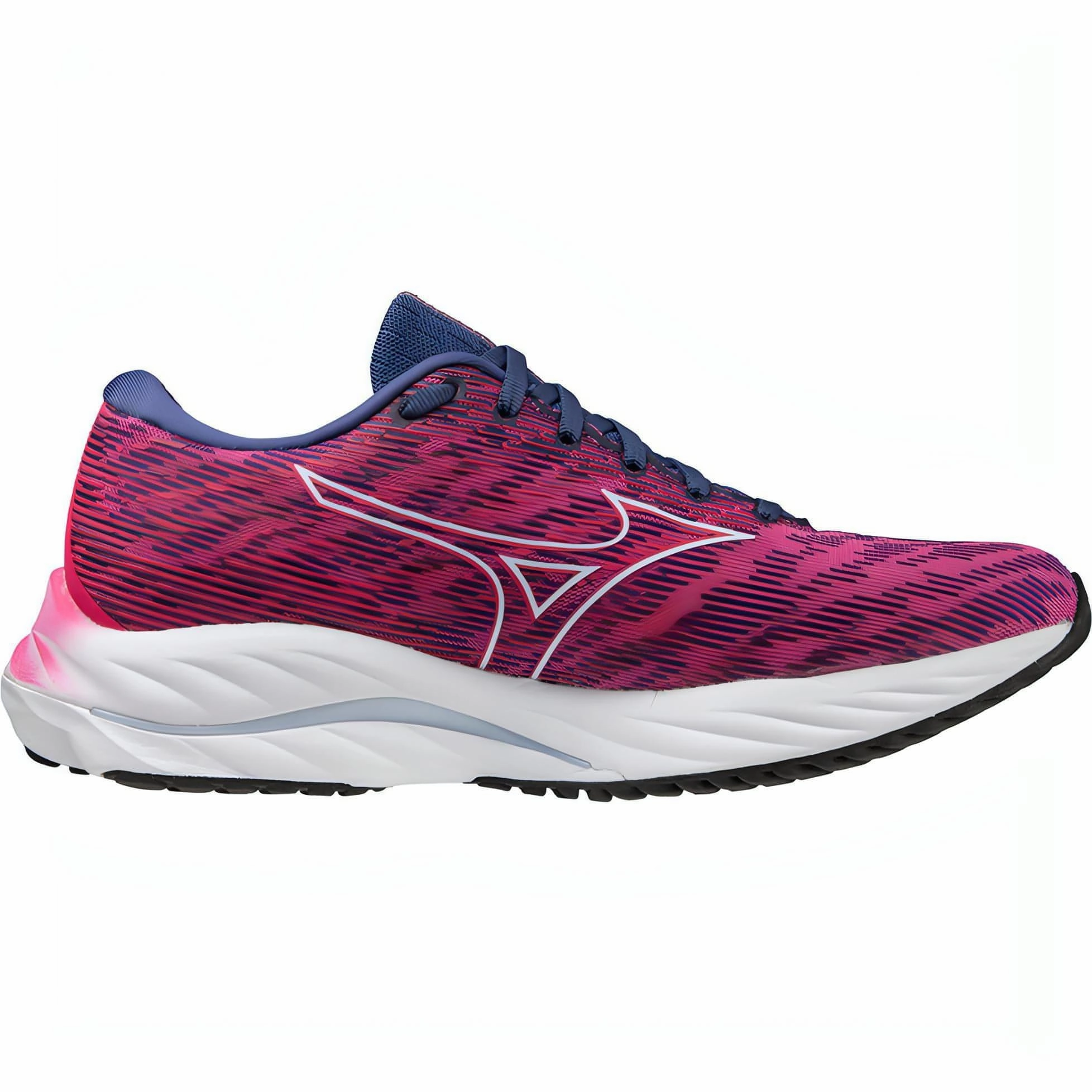Mizuno Wave Rider 26 Womens Running Shoes - Pink Compression Molded Cushioning