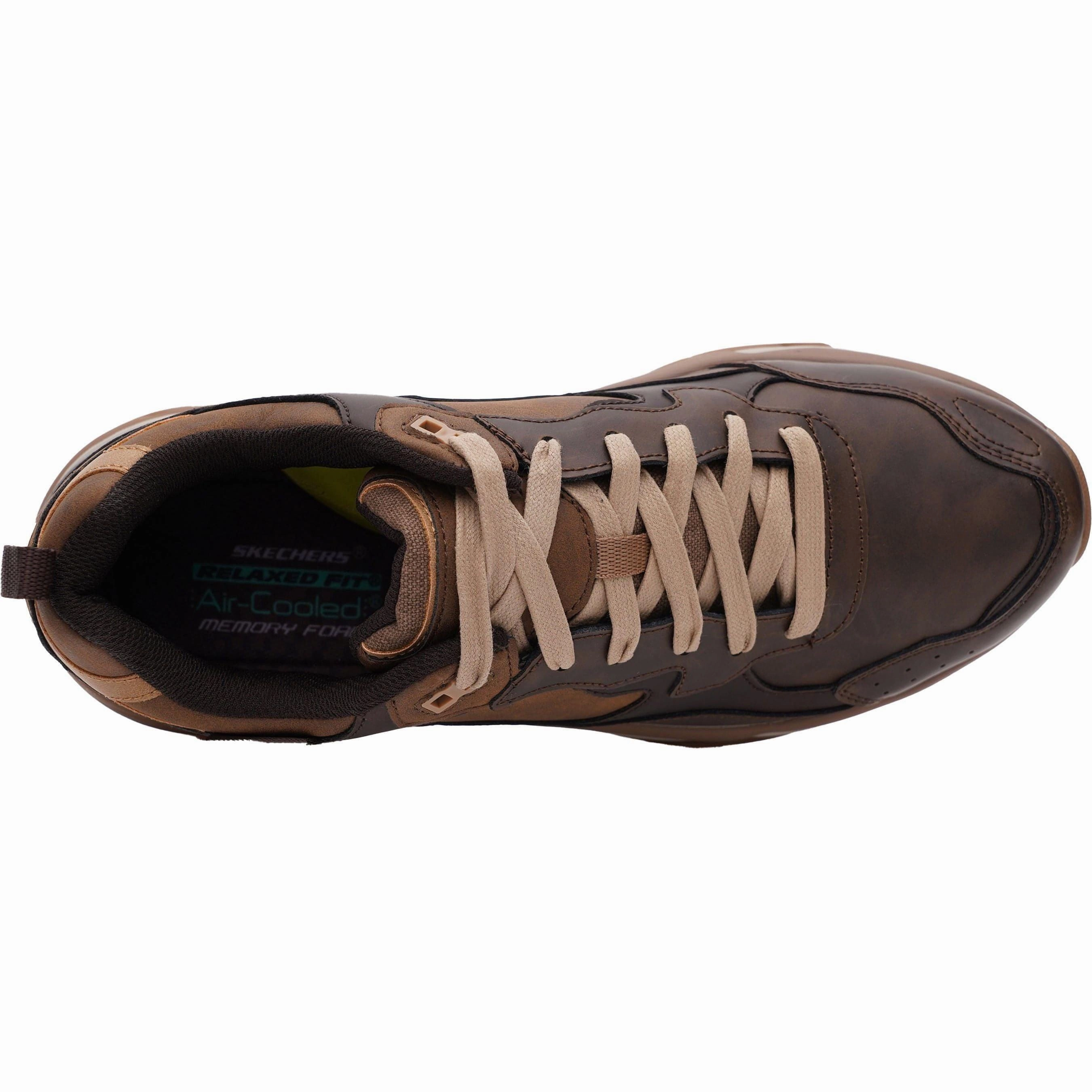 Trail Master Boots Skechers Staxed Brandin Mens Walking Shoes - Brown