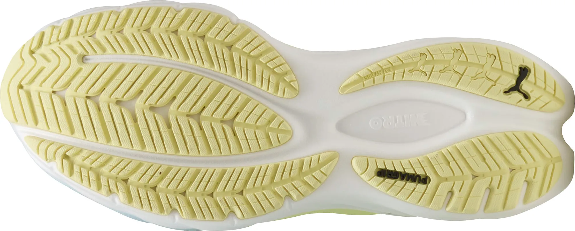 Puma Velocity Nitro 4 Womens Running Shoes - Blue Padded Collar Structure