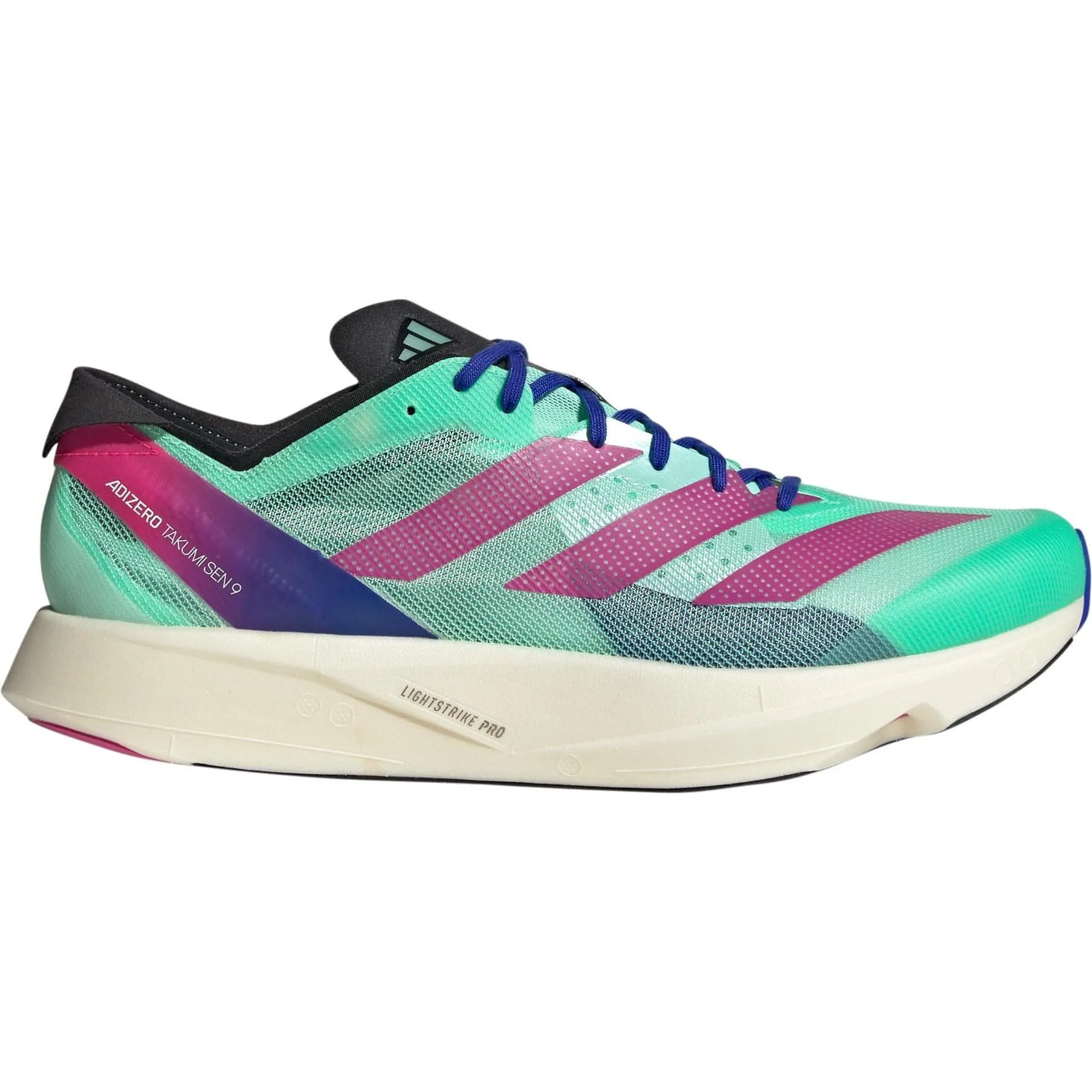 Ultimate Ease adidas Adizero Takumi Sen 9 Running Shoes - Green