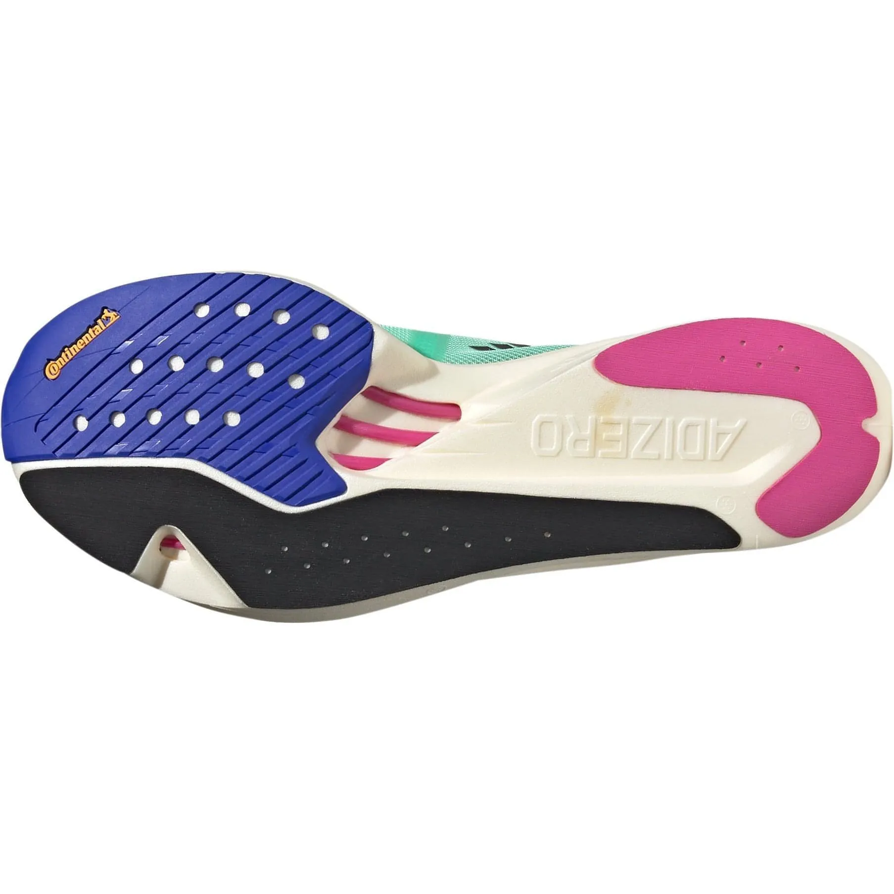 Padded collar adidas Adizero Takumi Sen 9 Running Shoes - Green