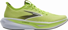Brooks Hyperion 3 Mens Running Shoes - Green Optimal lining